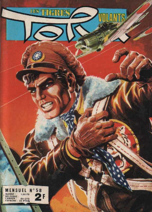 Scan de la Couverture Tora Les Tigres Volants n 58